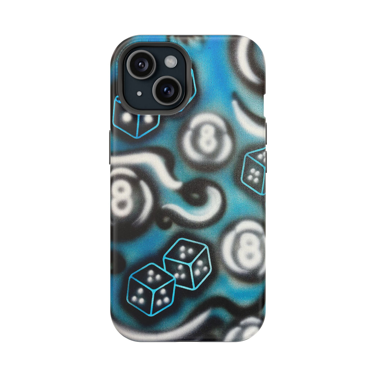 MagSafe "risk it!" airbrush iPhone case