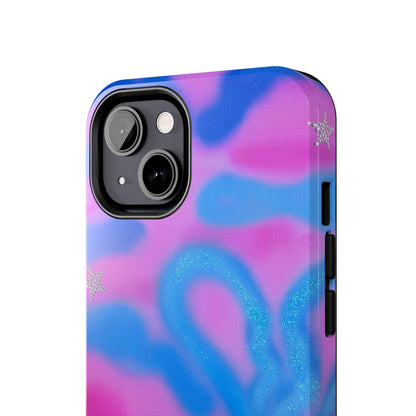"blue camo" airbrush iPhone case