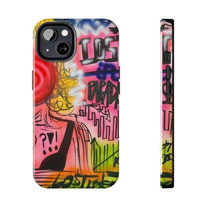 "lost in paradise" airbrush iPhone case