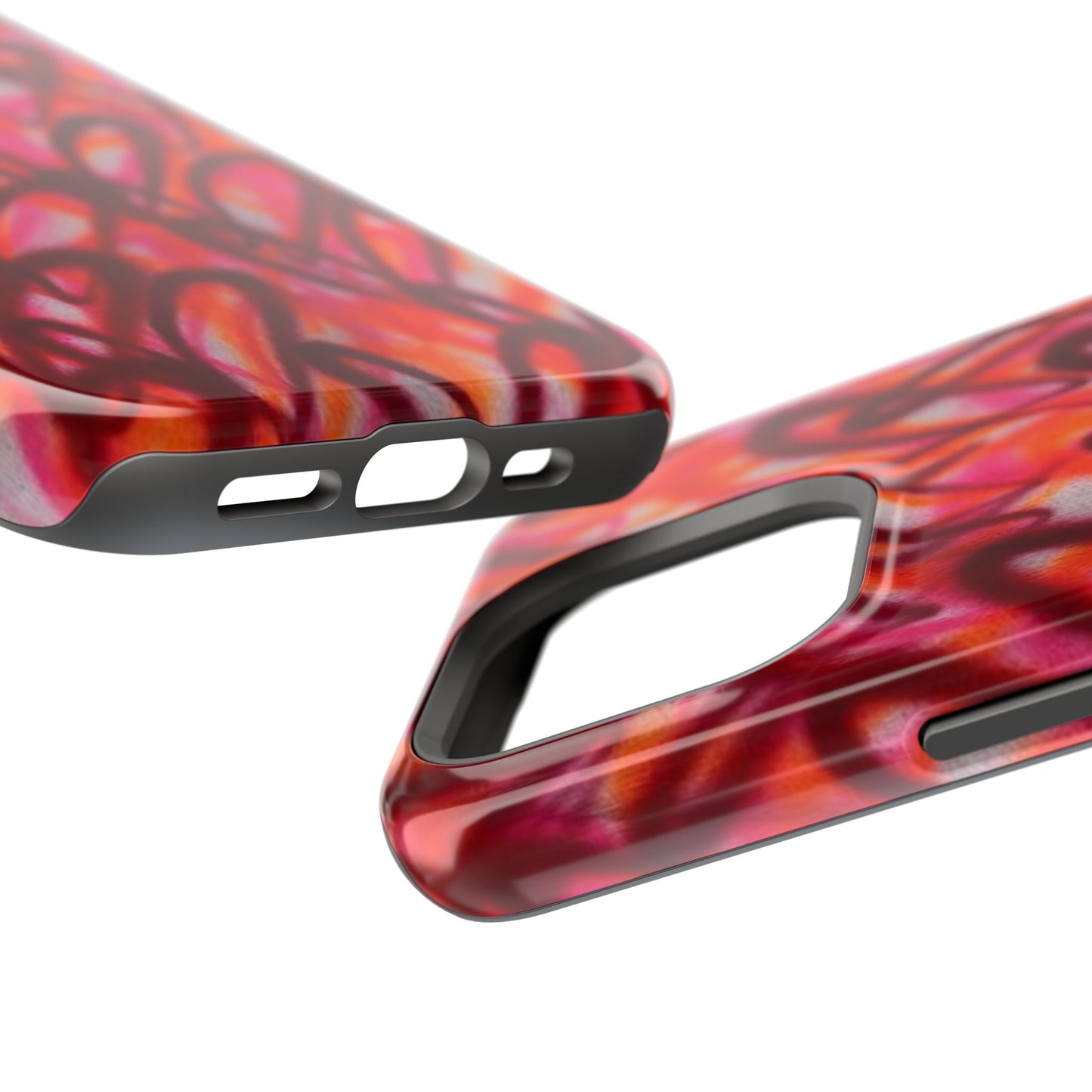 MagSafe „Graffiti Love“ Airbrush iPhone Hülle