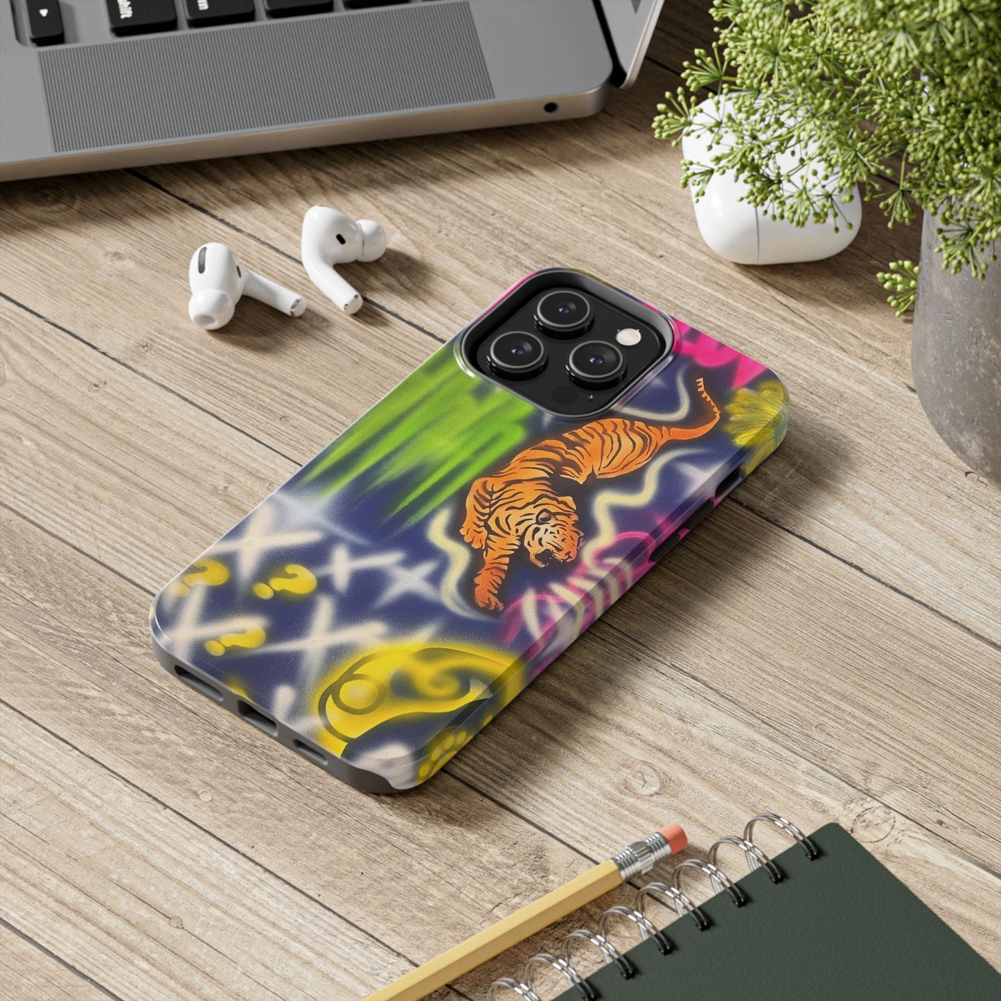 "mega luv" airbrush iPhone case