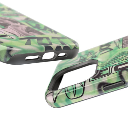 MagSafe "lust over luck" airbrush iPhone case