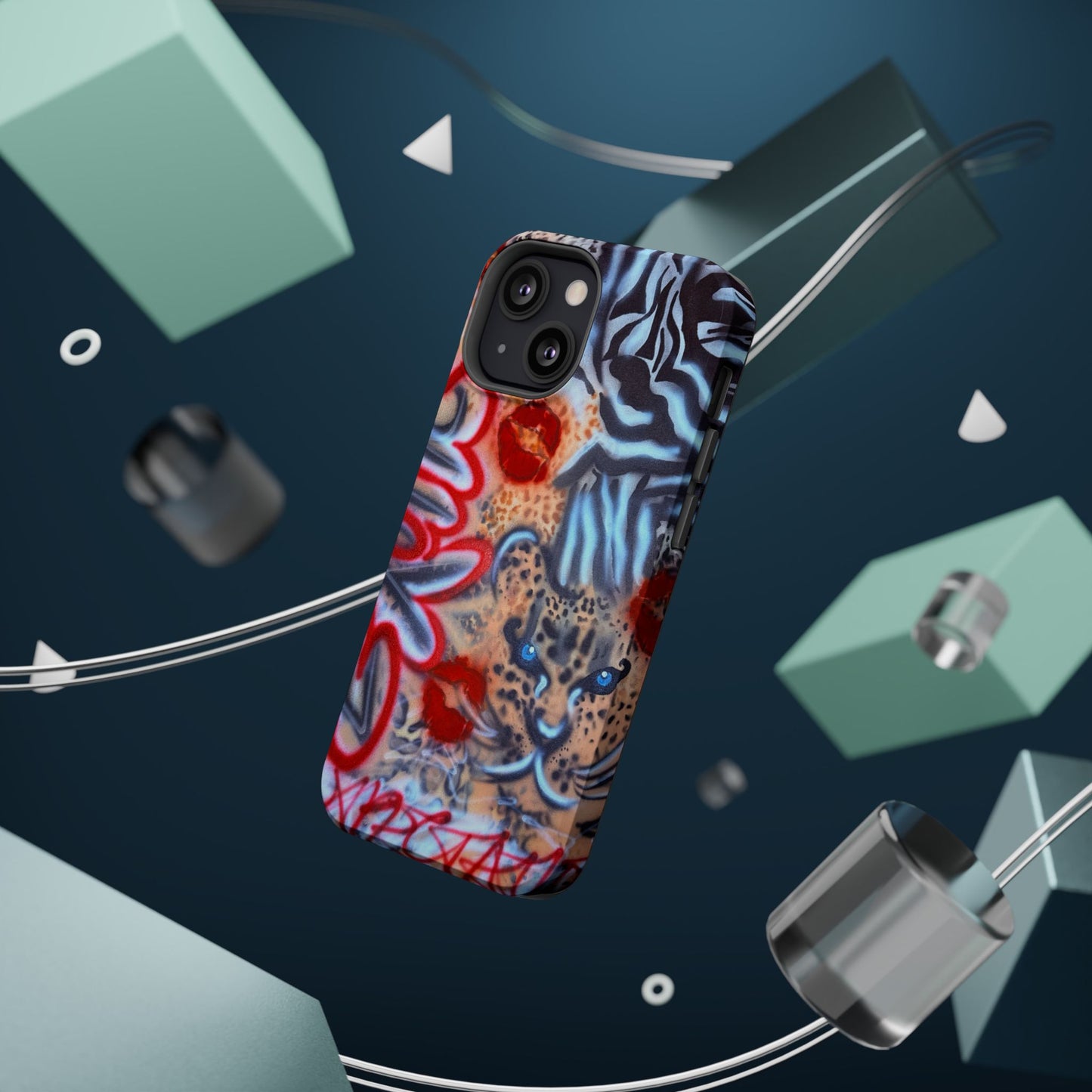 MagSafe "exotic expectations" airbrush iPhone case