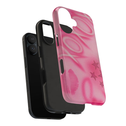"perfectly pink" airbrush iPhone case