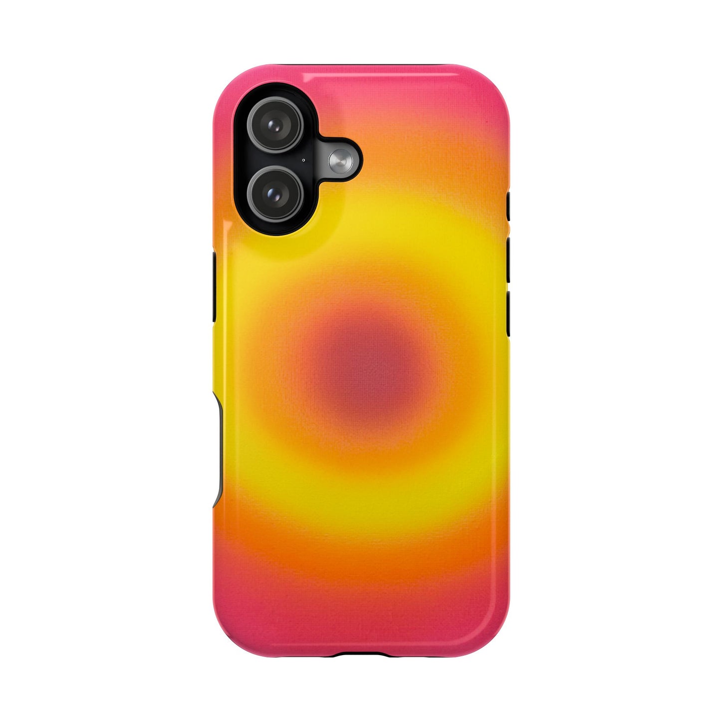 MagSafe "Pink Lemonade Aura" Airbrush iPhone Case