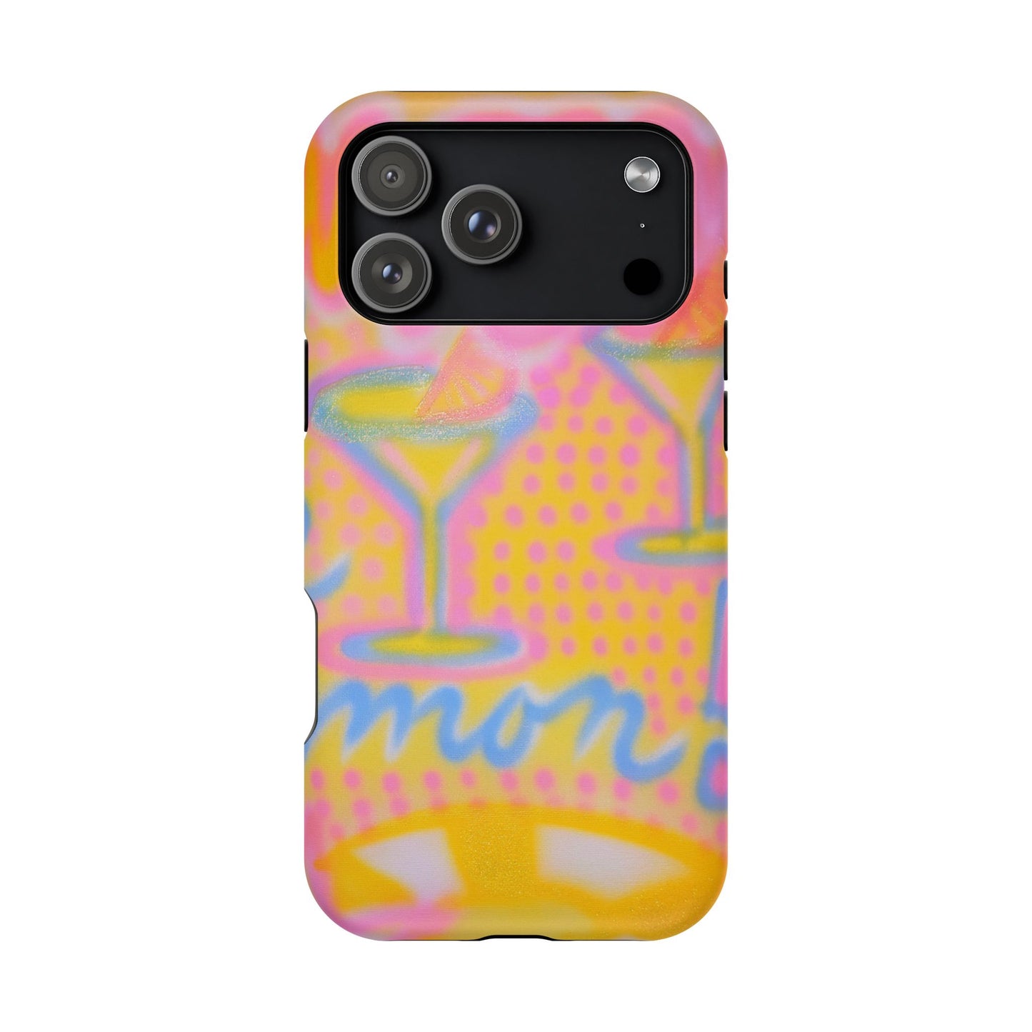 MagSafe "lemontini" airbrush iPhone case