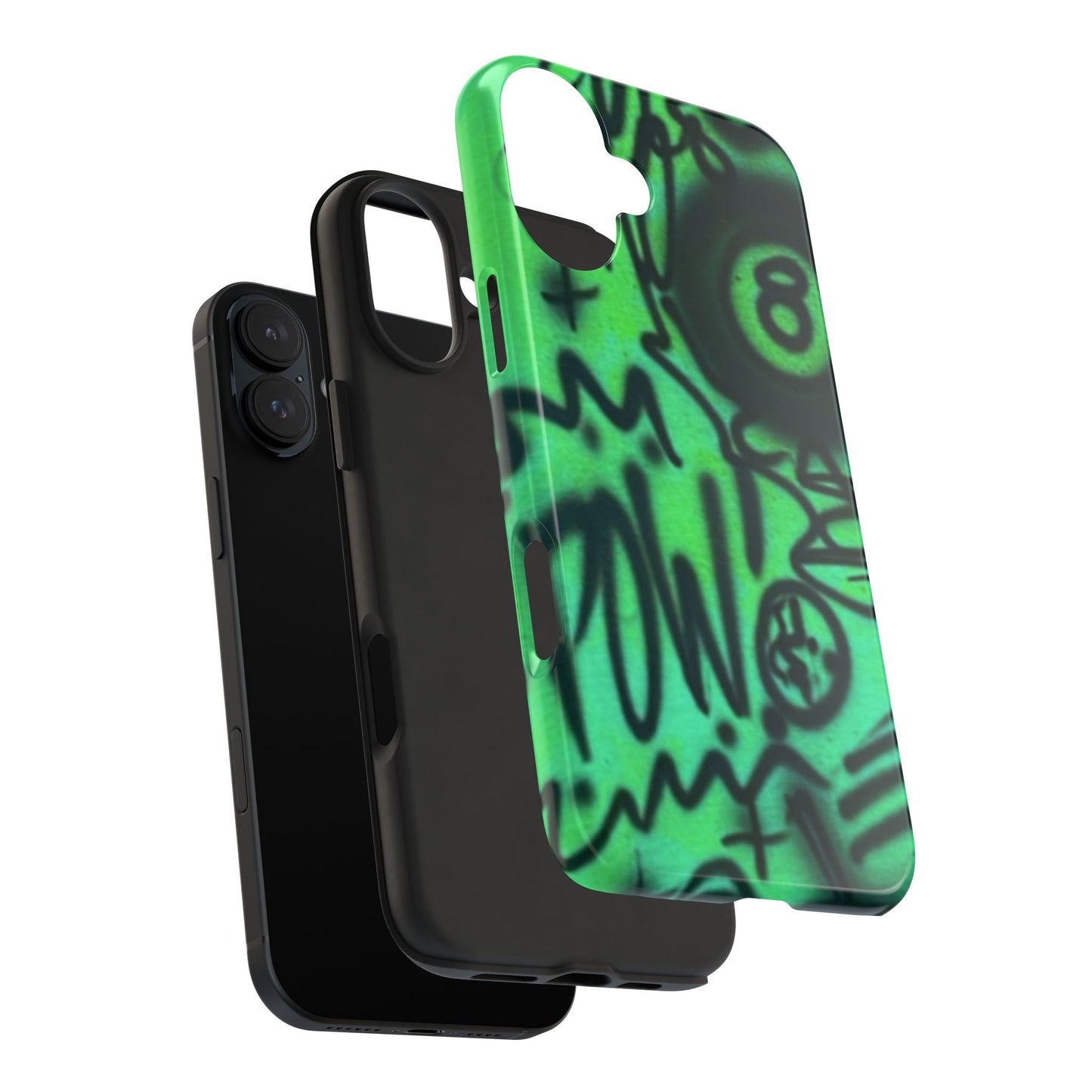 "POW! "airbrush iPhone case