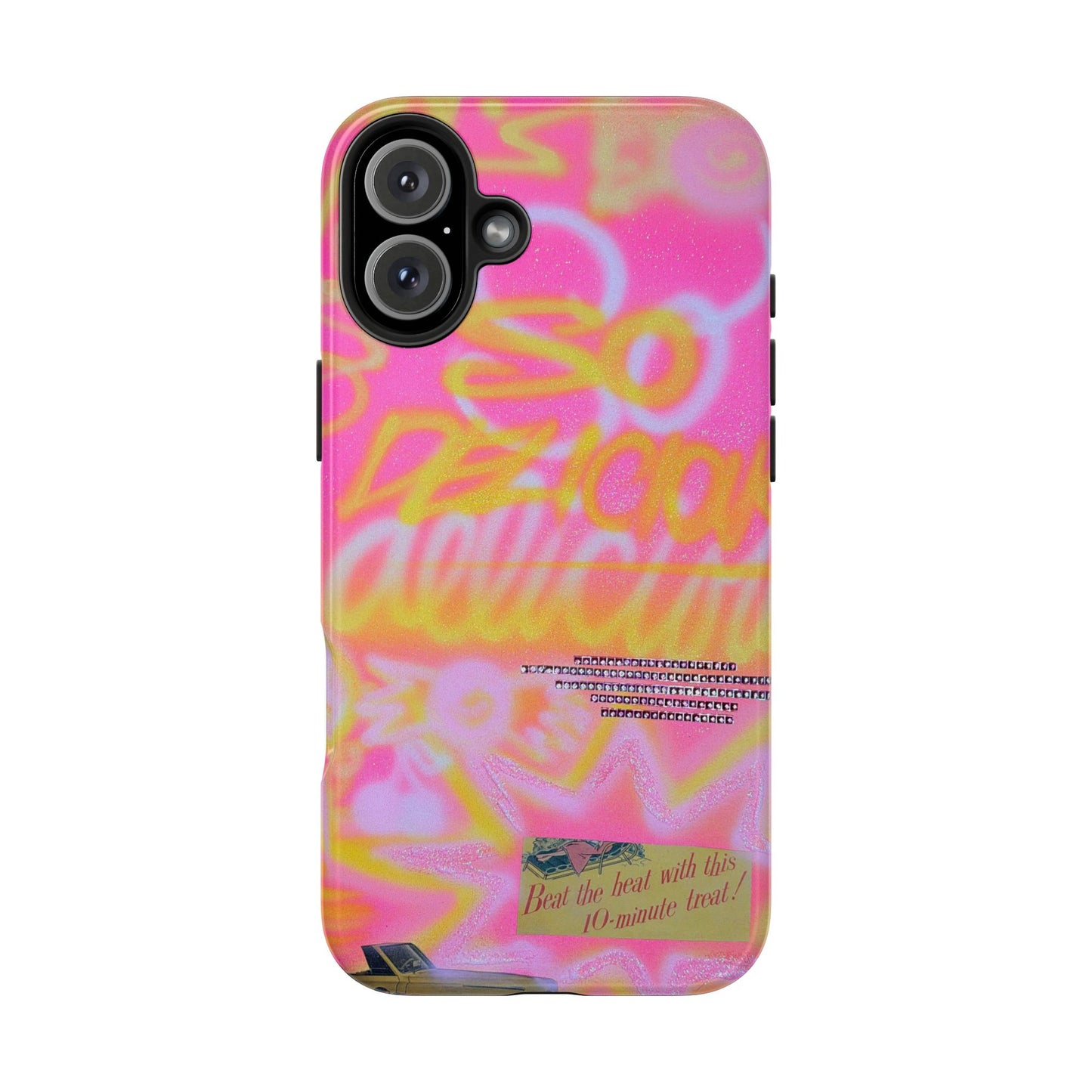"so delicious" airbrush iPhone case