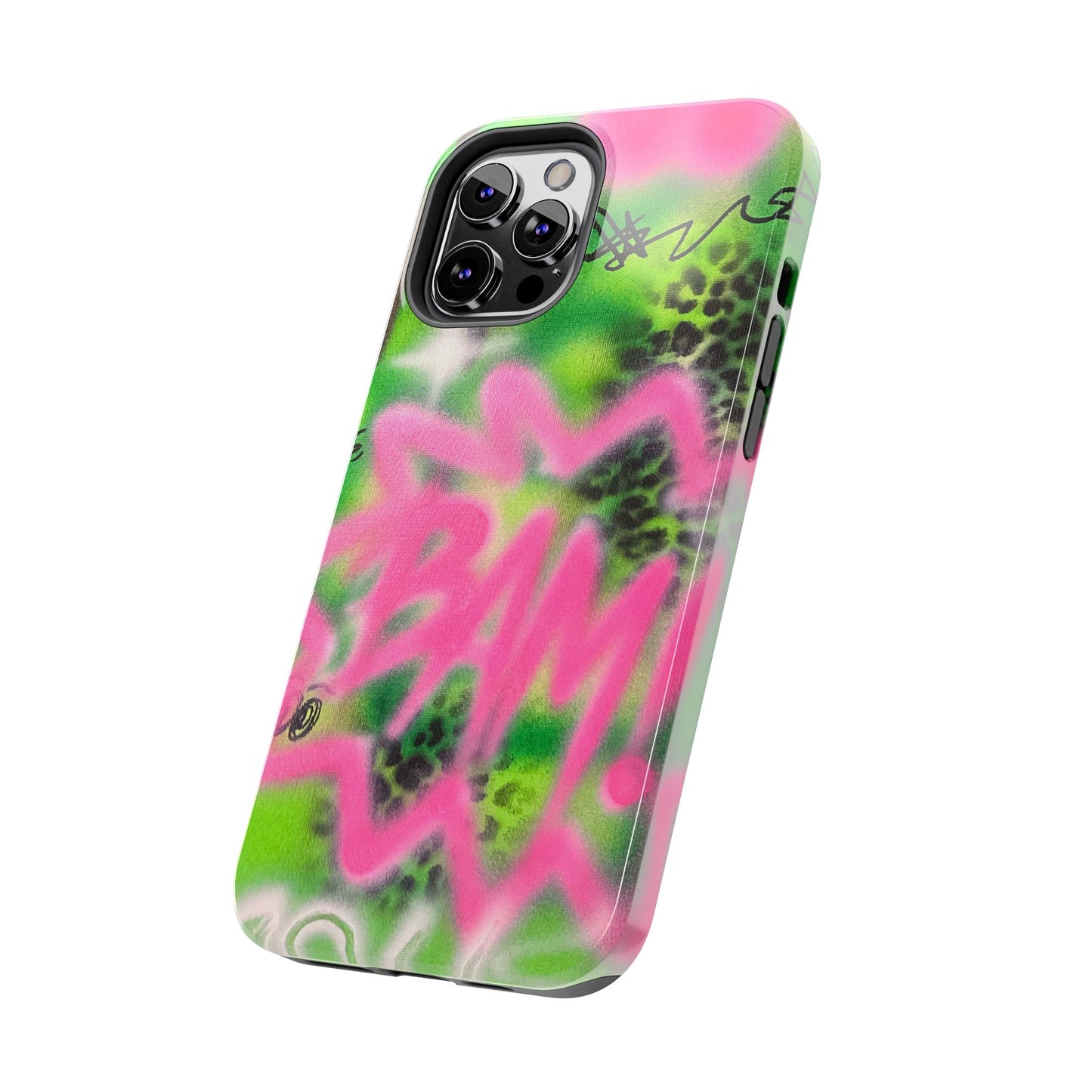 "BAM! pt. 2" airbrush iPhone case