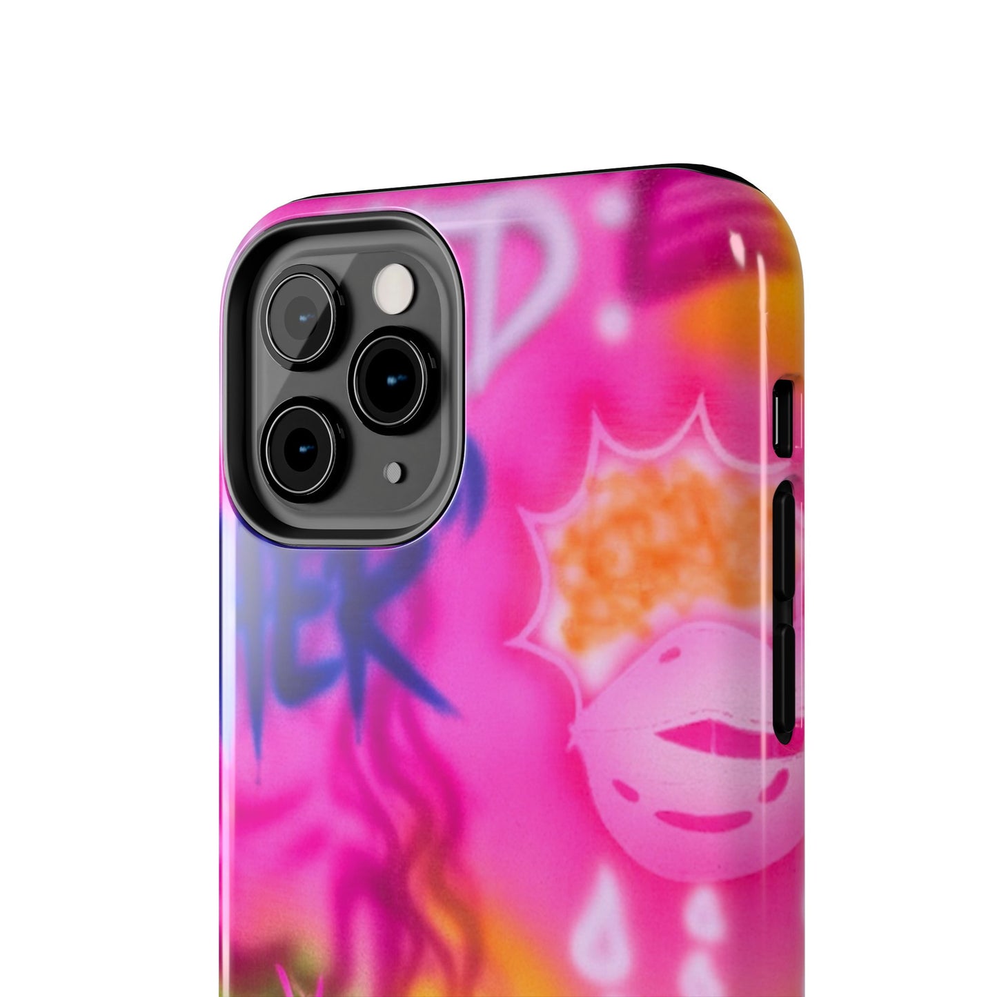 "wanted" airbrush iPhone case