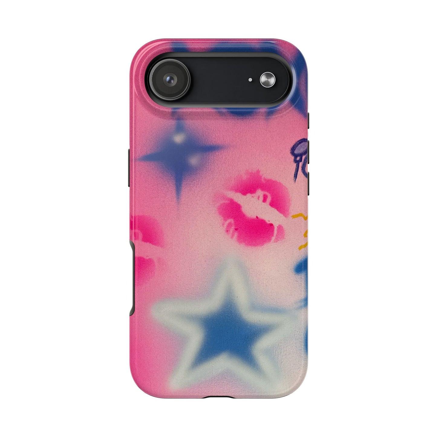 "star symbol" airbrush iPhone case
