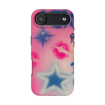 "star symbol" airbrush iPhone case