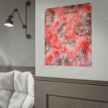 "red cheetah" airbrush rolled print