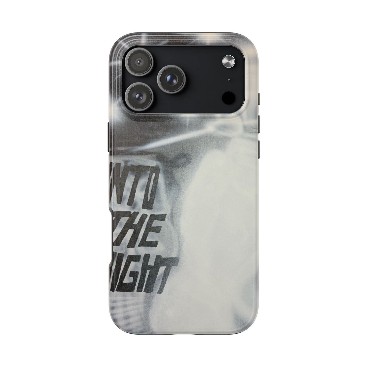 "into the night" airbrush iPhone case