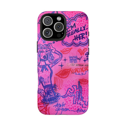 "really "HER!" airbrush iPhone case