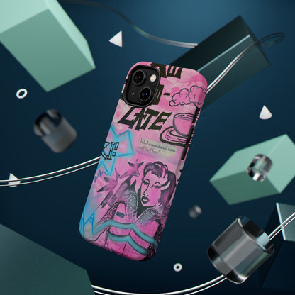 MagSafe "avant le ski" airbrush iPhone case