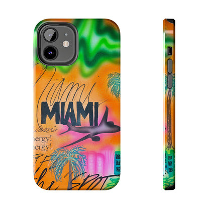 "miami, fl" airbrush iPhone case