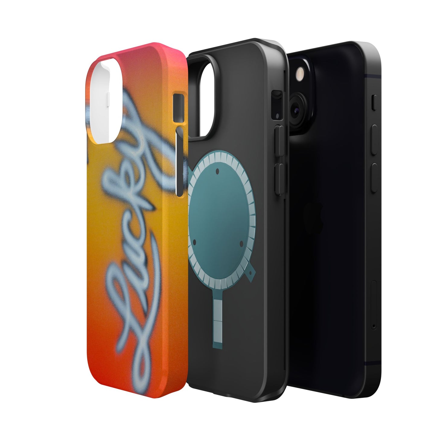 MagSafe "lucky" airbrush iPhone case