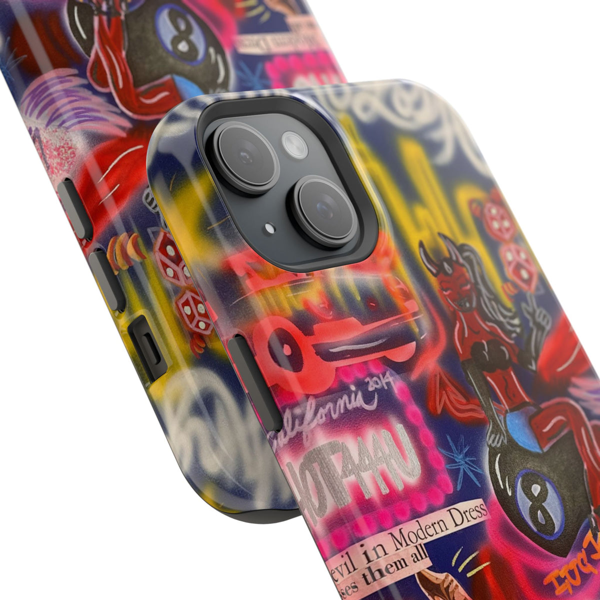 MagSafe "im an angel" airbrush iPhone case