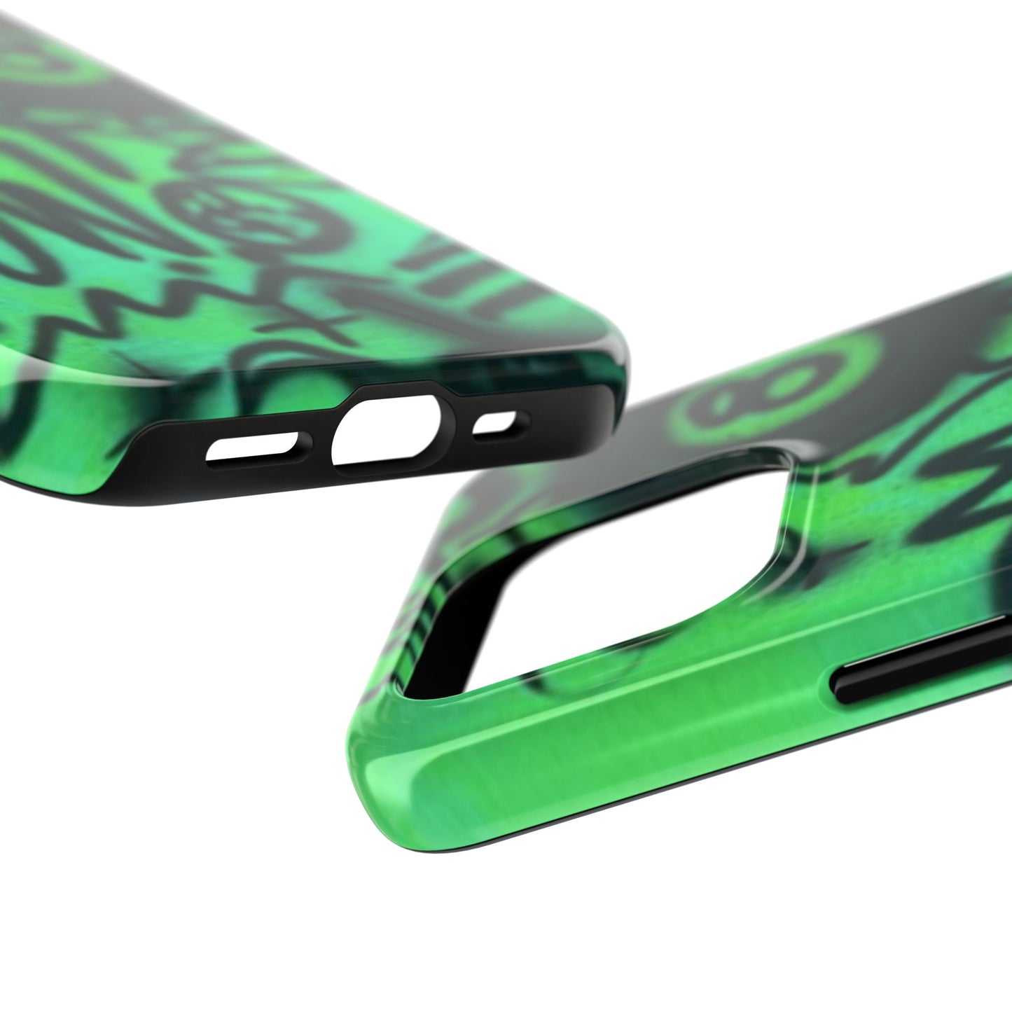"POW! "airbrush iPhone case