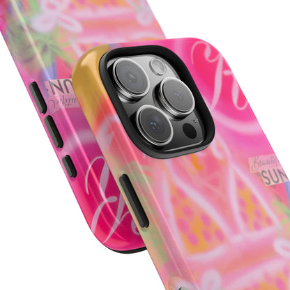 "santa monica strawberry" airbrush iPhone case