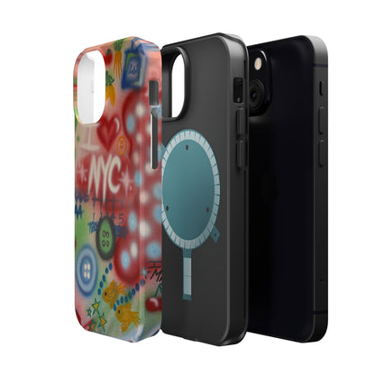 MagSafe "i <3 NYC" airbrush iPhone case