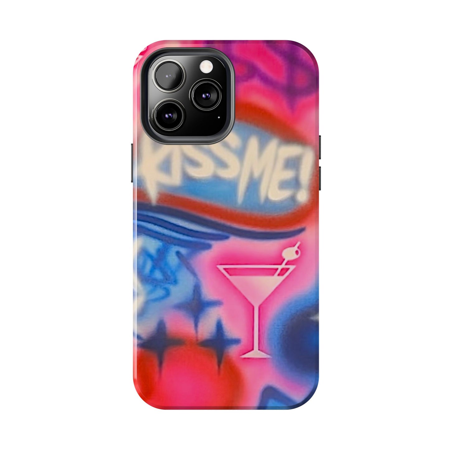 "kiss me pt. 2" airbrush iPhone case
