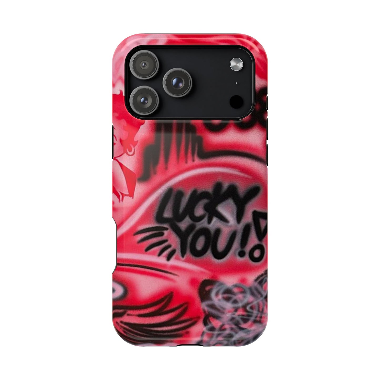 MagSafe „lucky you! pt. 2“ Airbrush iPhone Hülle