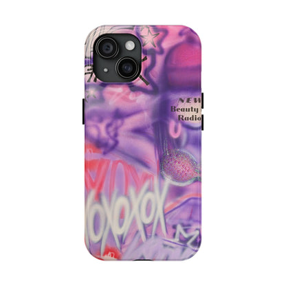 "mic check" airbrush iPhone case