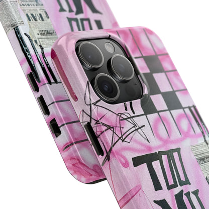 "too much motion" airbrush iPhone case