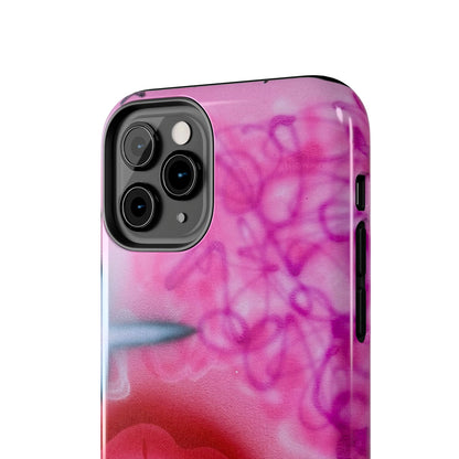 "glitter aura" airbrush iPhone case