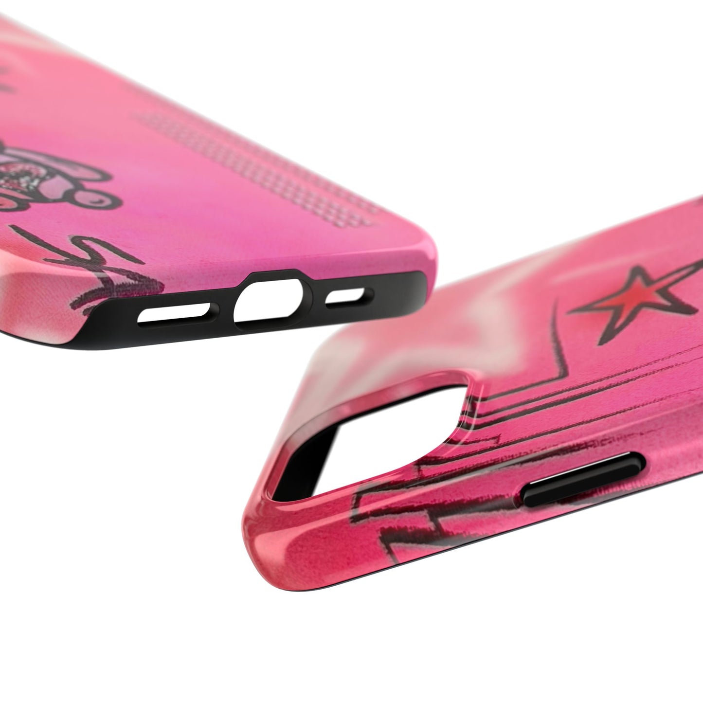 "teddy bear" airbrush iPhone case
