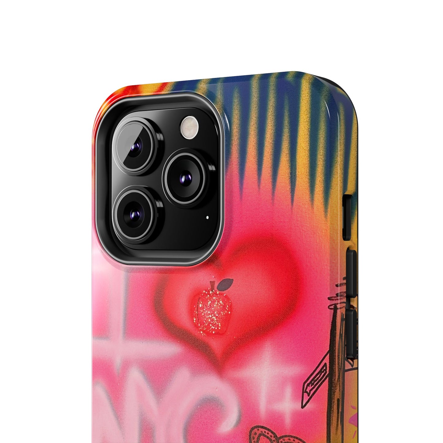 "in the city" airbrush iPhone case