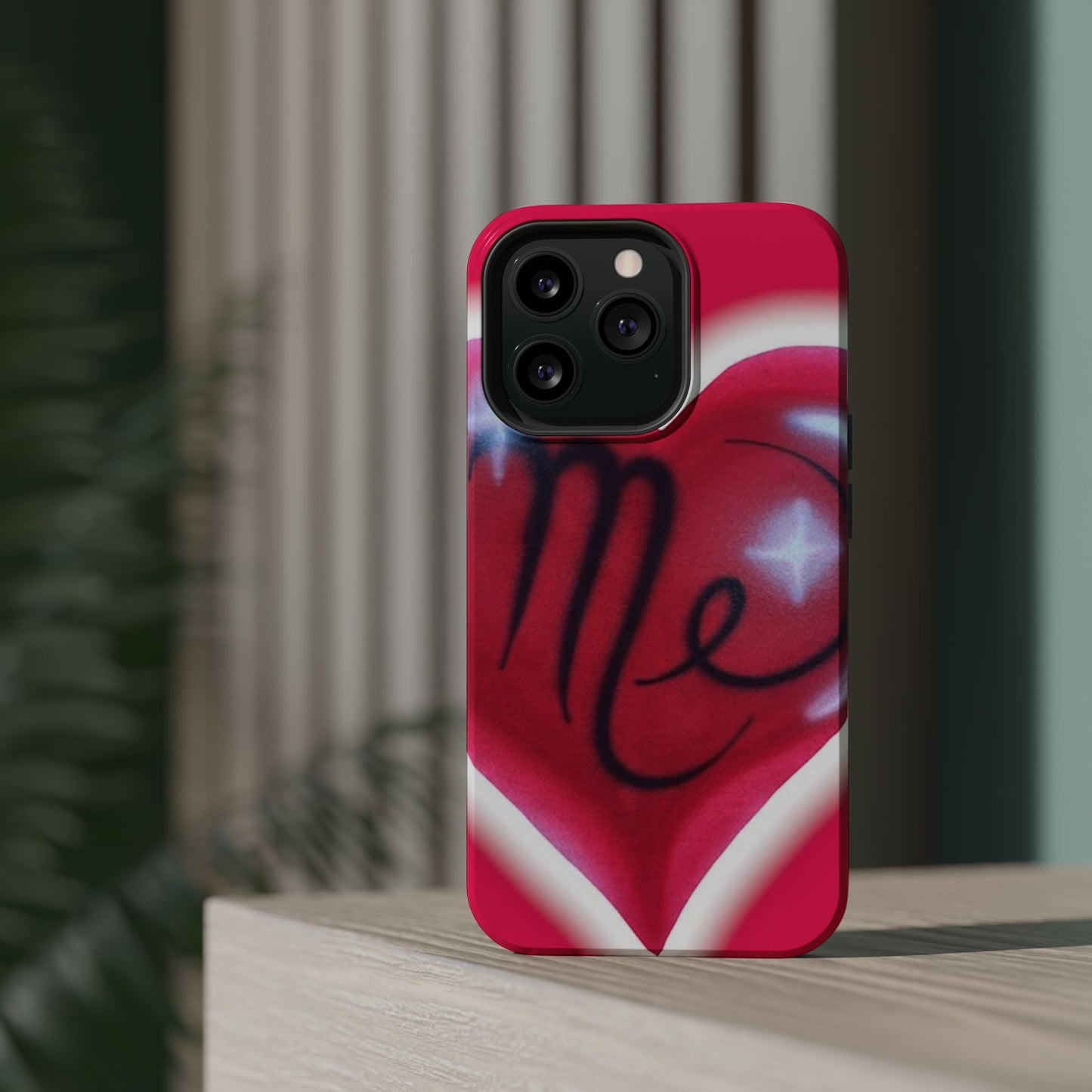 MagSafe "i <3 me" Airbrush iPhone Hülle