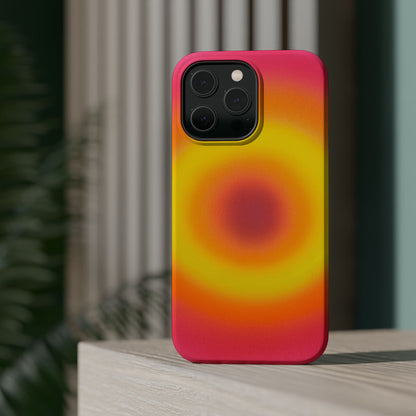 MagSafe "Pink Lemonade Aura" Airbrush iPhone Case