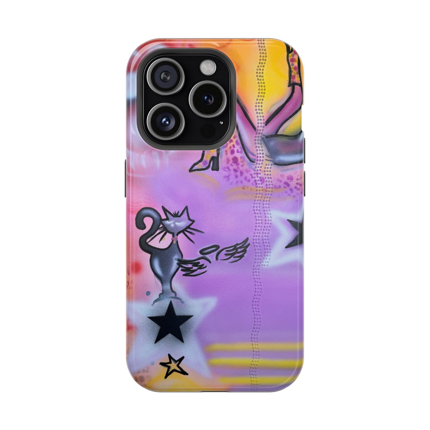 MagSafe @mayacain airbrush iPhone case
