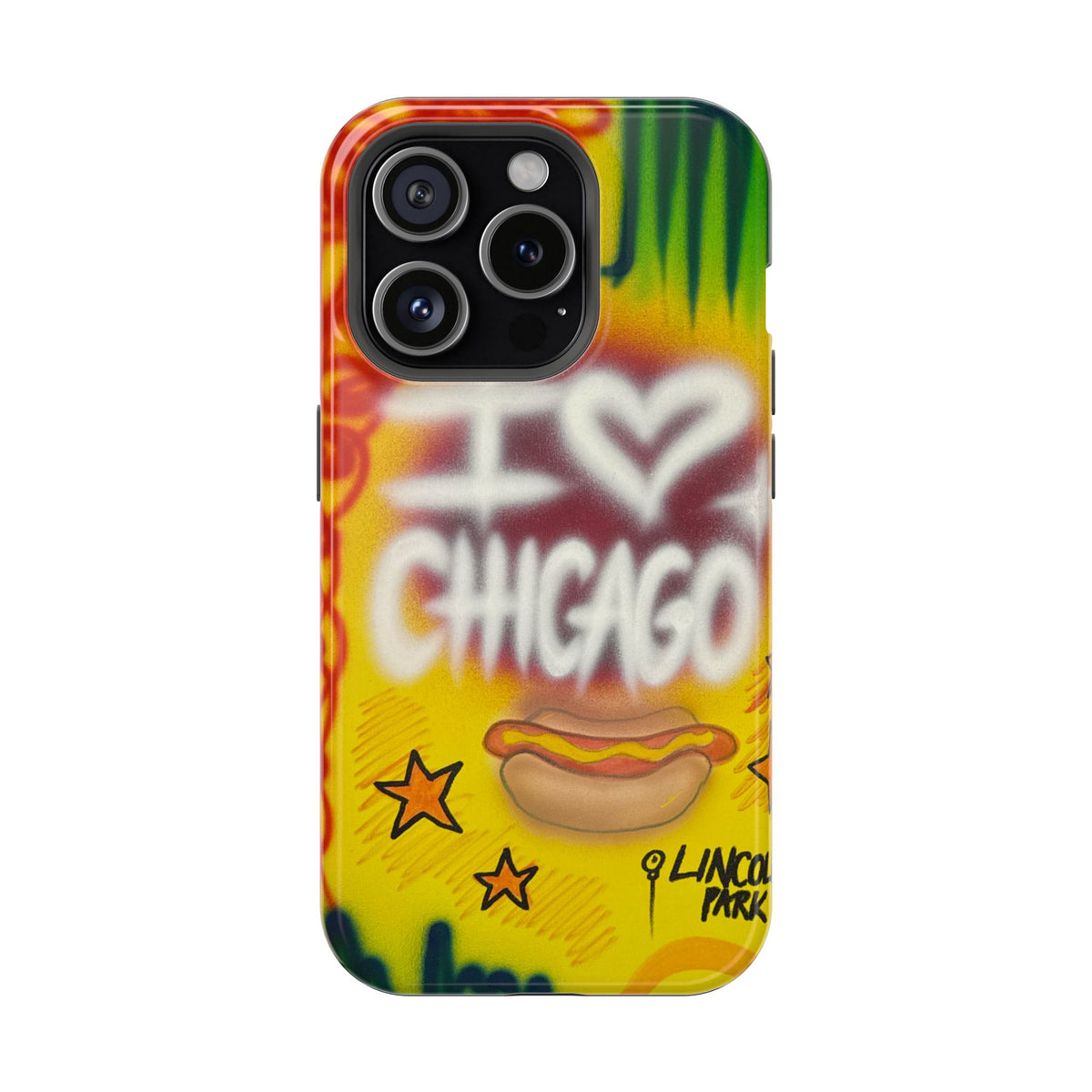 MagSafe "chicago" airbrush iPhone case