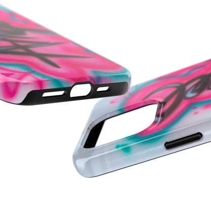 "angel" airbrush iPhone case