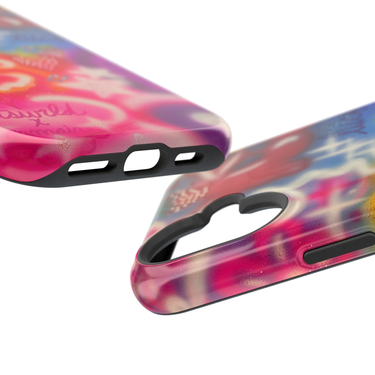 MagSafe „luck & luv“ Airbrush iPhone-Hülle
