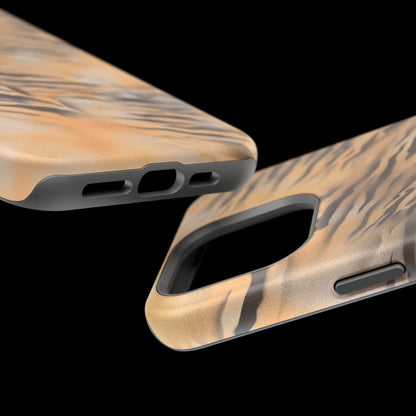 MagSafe "neutral tiger" airbrush iPhone case