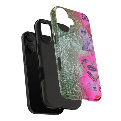 "glitter gloss" airbrush iPhone case