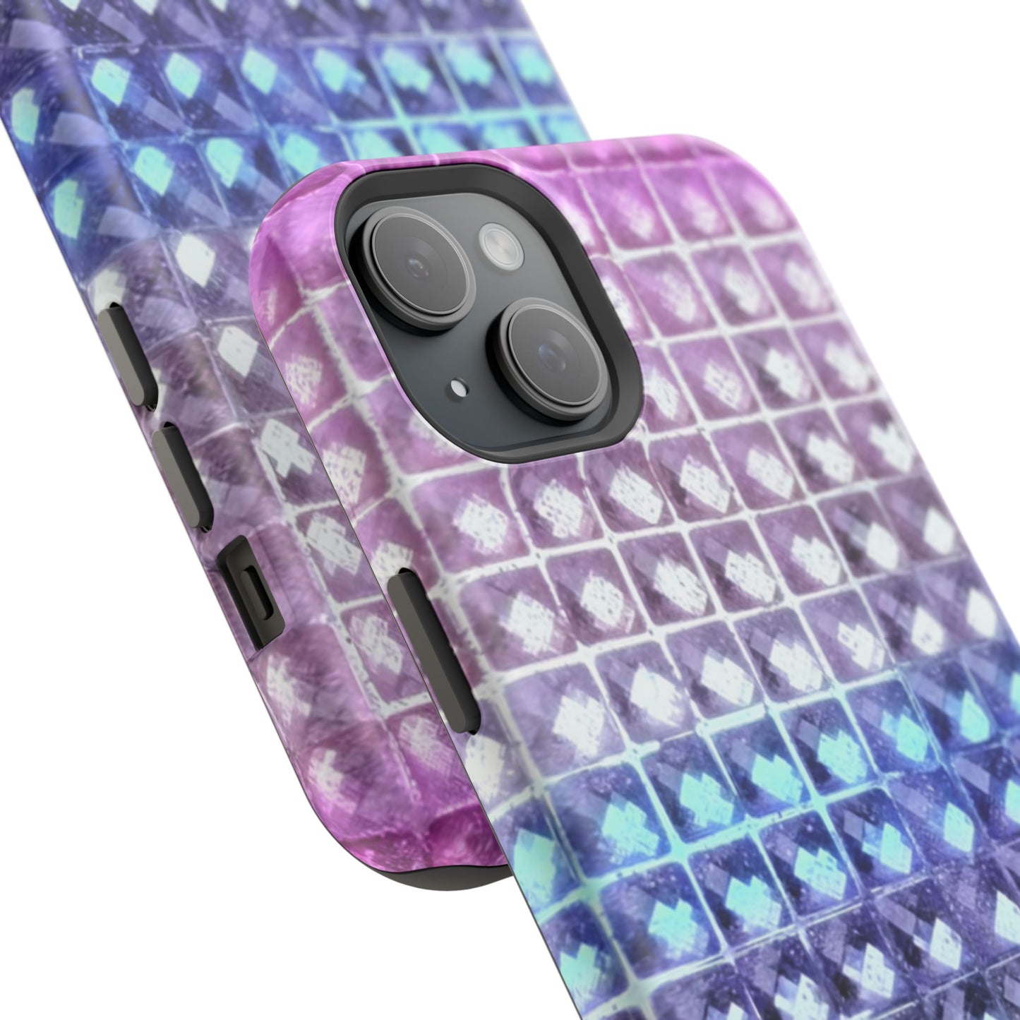 MagSafe "multicolor studs" airbrush iPhone case