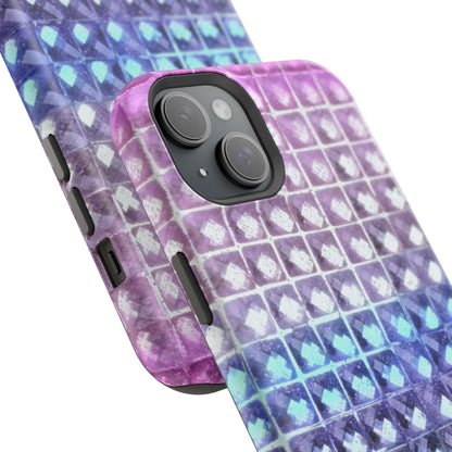 MagSafe "multicolor studs" airbrush iPhone case