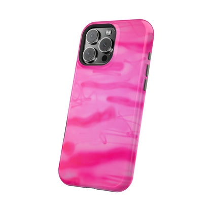 MagSafe "pink camo" airbrush iPhone case