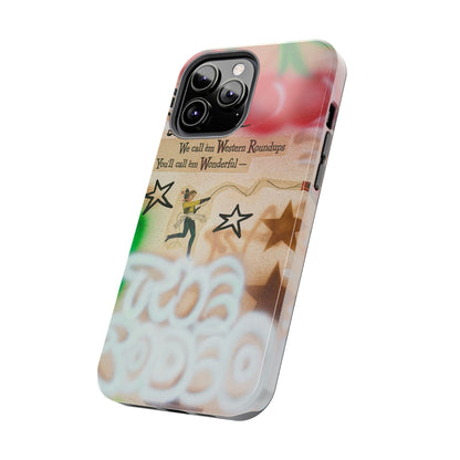"the rodeo" airbrush iPhone case