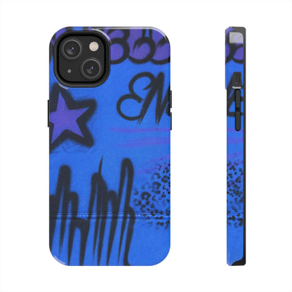 "infamous indigo" airbrush iPhone case