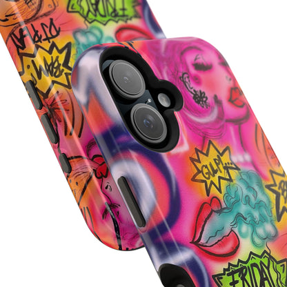 MagSafe „Vegas Ventures“ Airbrush iPhone-Hülle