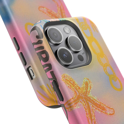 MagSafe "sweet starfish" airbrush iPhone case