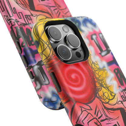 MagSafe „Lost in Paradise“ Airbrush-iPhone-Hülle
