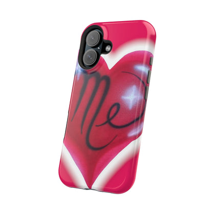 MagSafe "i <3 me" Airbrush iPhone Hülle